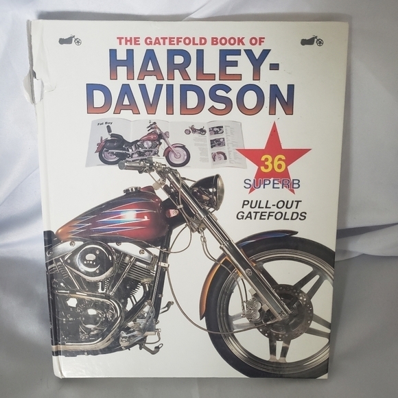 Harley-Davidson Gatefold Pull-Out Book Posters Year 1997 Motorcycle Spec Sheets - Picture 9 of 9